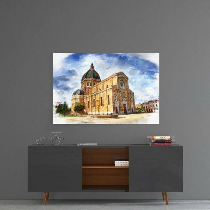 Tarihi Bina Cam Tablo