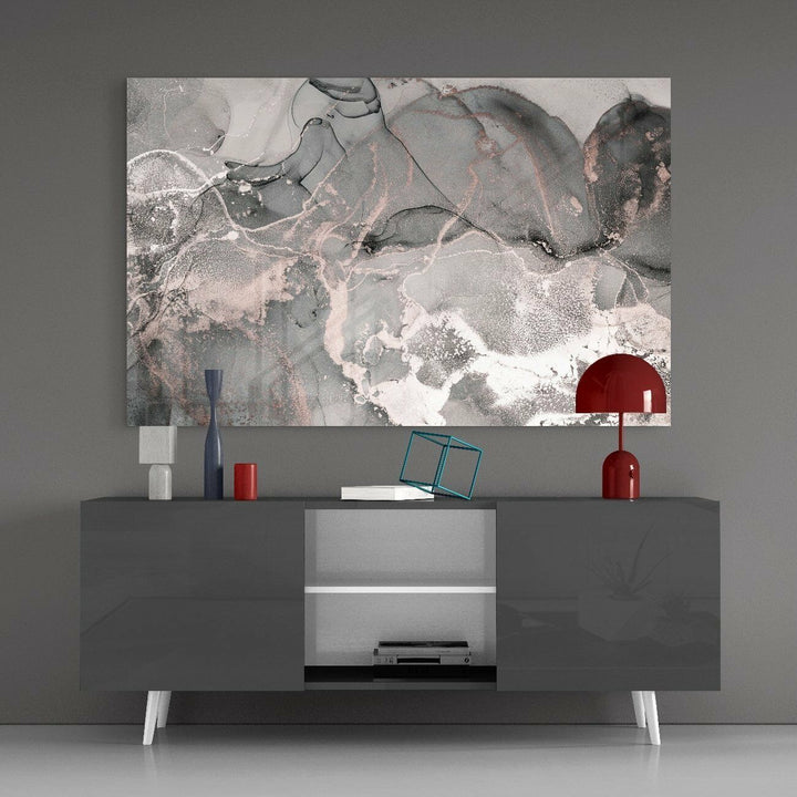 Tatlı Pembe Cam Tablo