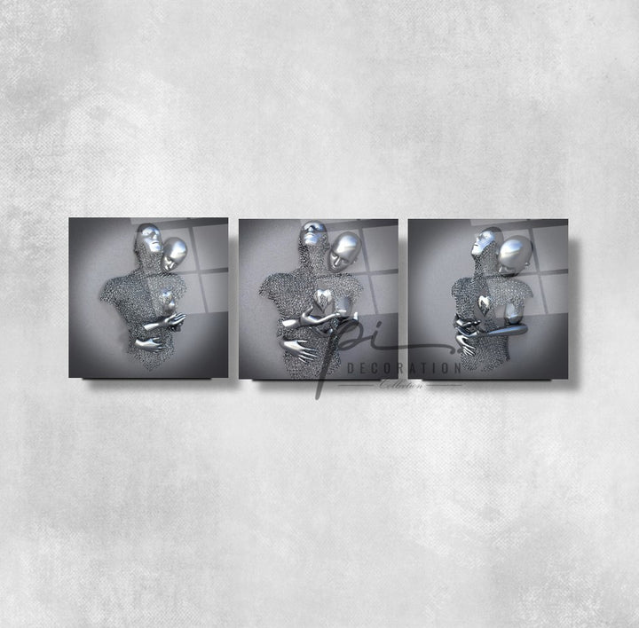 Metal Bedenler Triple Cam Tablo