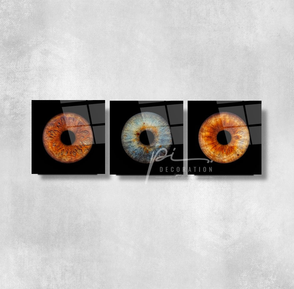 Göz Bebekleri Triple Cam Tablo