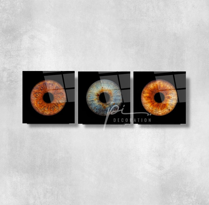 Göz Bebekleri Triple Cam Tablo