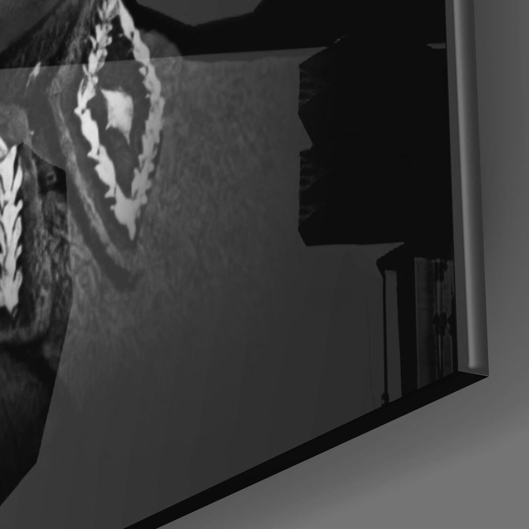 Türk Bayrağı ve Atatürk Cam Tablo