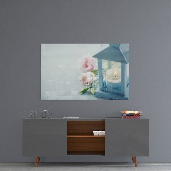 Turkuaz Fener Cam Tablo