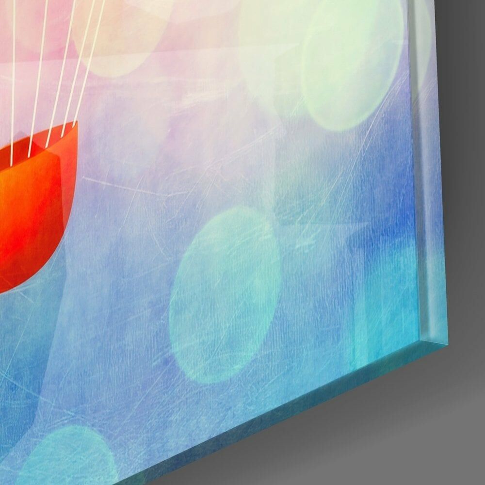 Uçan Balon Cam Tablo