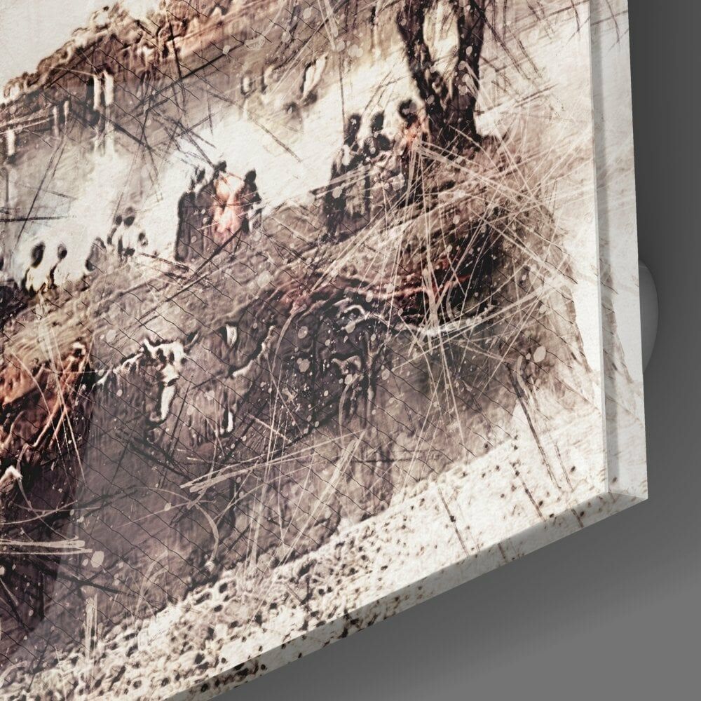 Üsküdar İlüstrasyon Cam Tablo