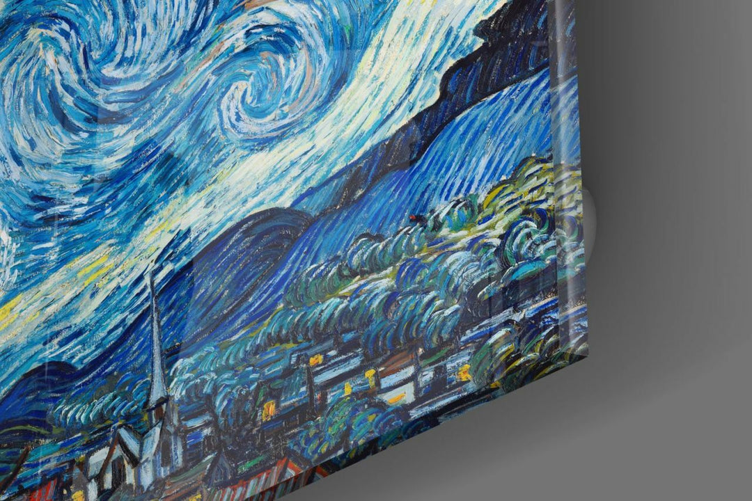 Van Gogh Stary at Night Cam Tablo