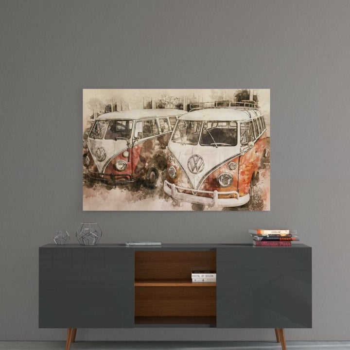 Vosvos Minibüs Cam Tablo