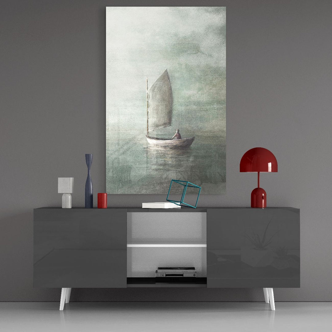 Yalnızlık Cam Tablo