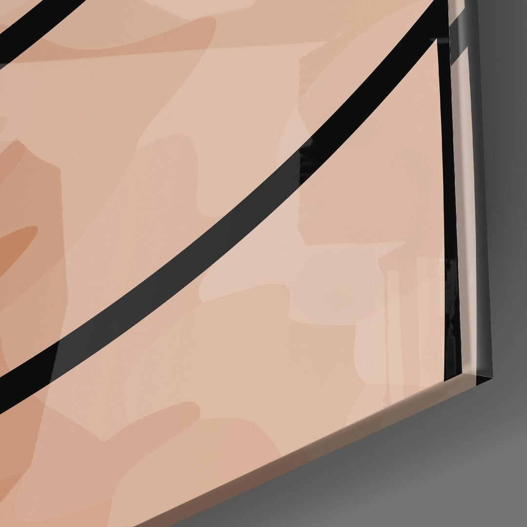 Yaprak Cam Tablo Çizgileri