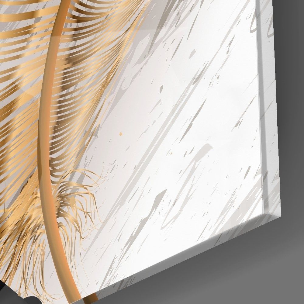 Yapraklar Cam Tablo No:2007