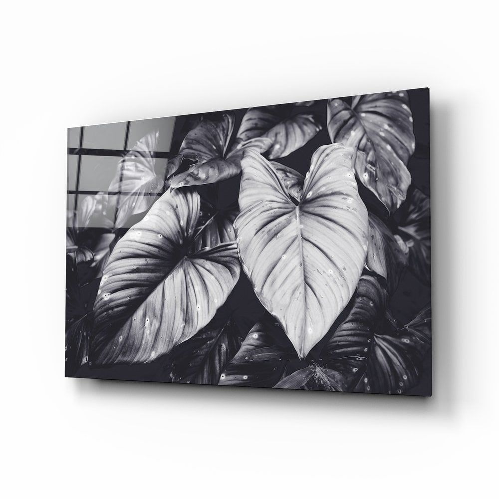 Yapraklar Cam Tablo No:3075