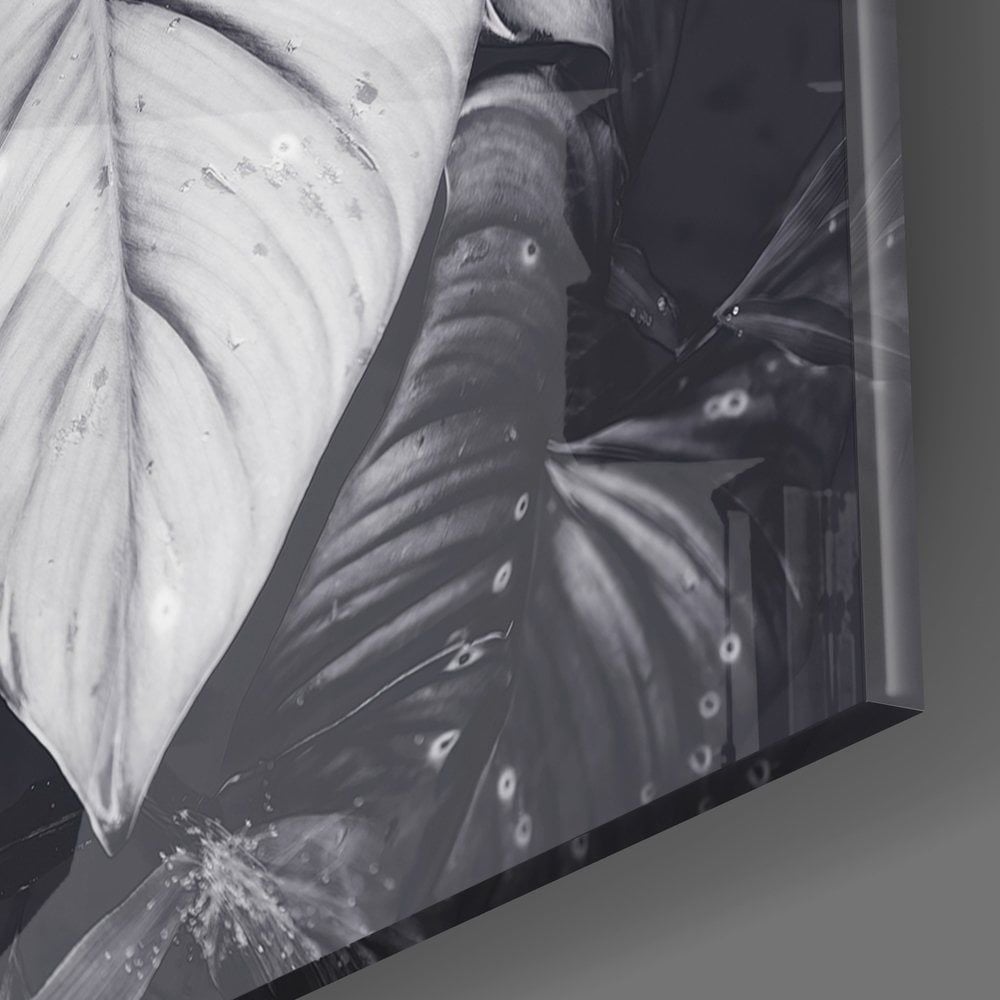 Yapraklar Cam Tablo No:3075