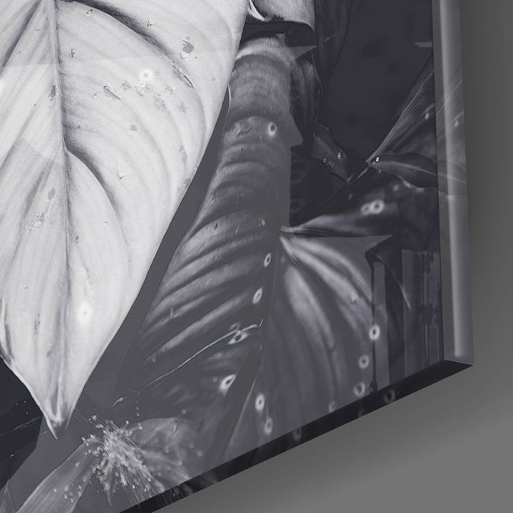 Yapraklar Cam Tablo No:3075