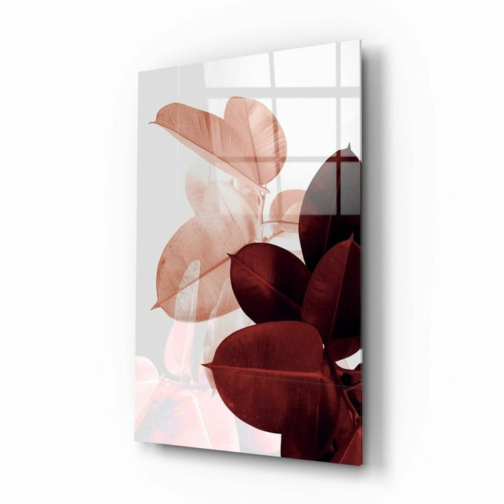 Yapraklar Cam Tablo No:4075