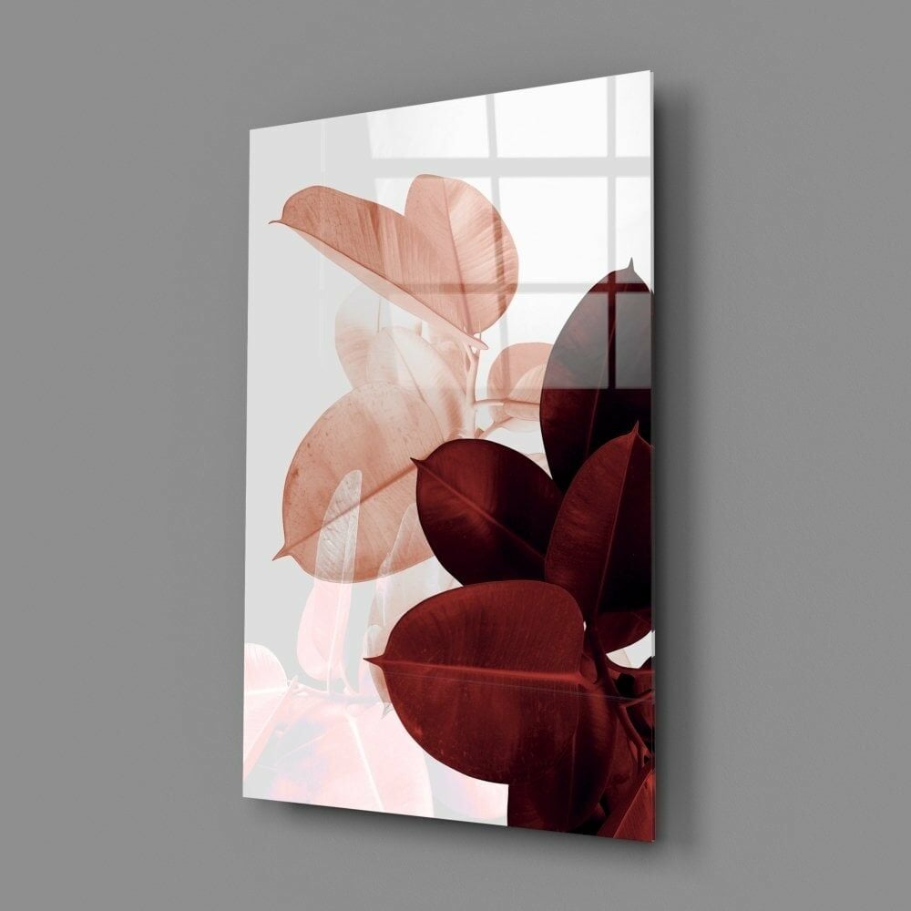 Yapraklar Cam Tablo No:4075