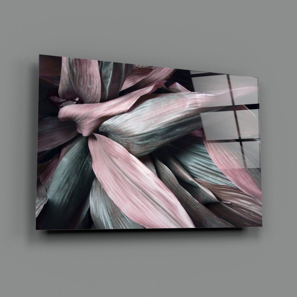 Yapraklar Cam Tablo No:4080