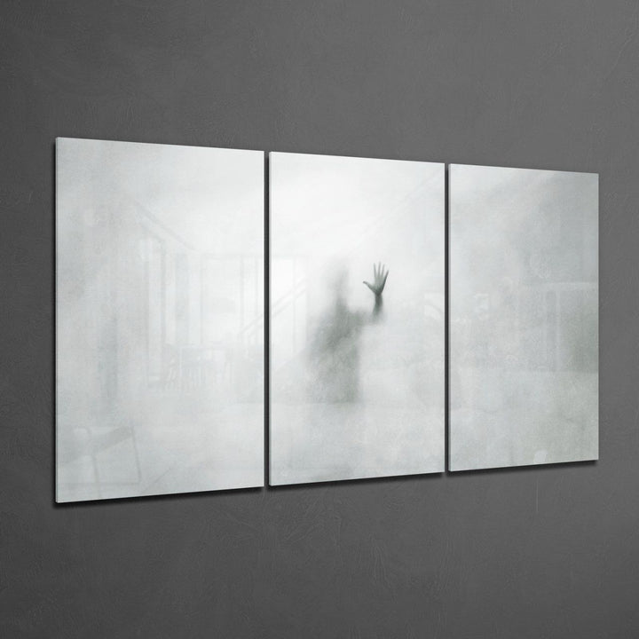 Yardım Çağrısı Cam Tablo