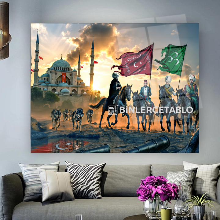Osmanlı Liderleri Özel Çalışma Cam Tablo