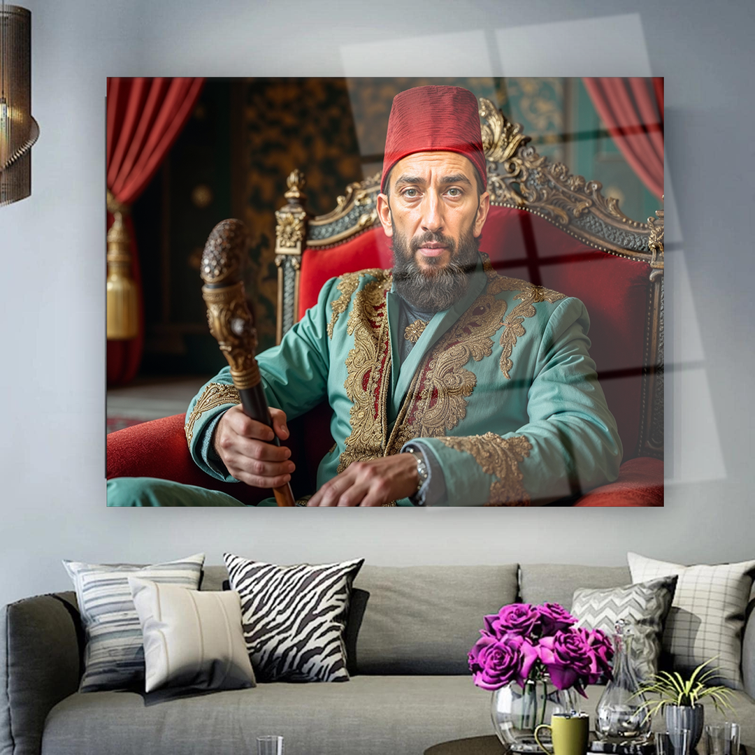 Sultan Abdülhamid Han Cam Tablo