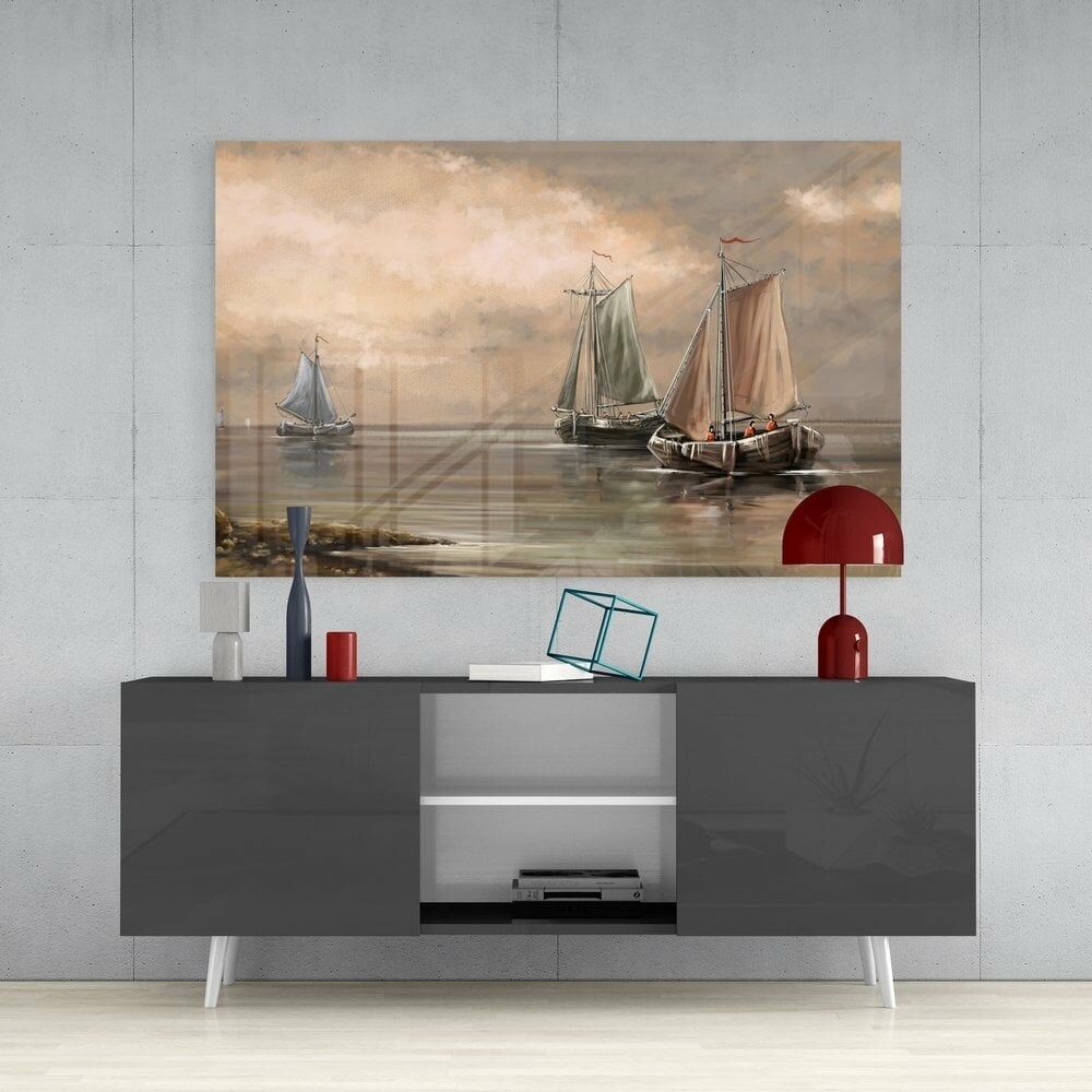 Yelkenliler Cam Tablo