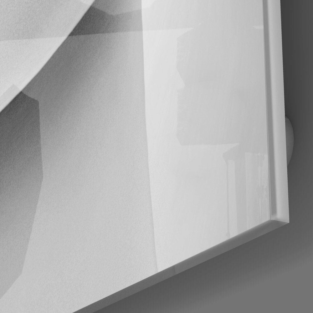 Zümrüt Dudaklar Cam Tablo