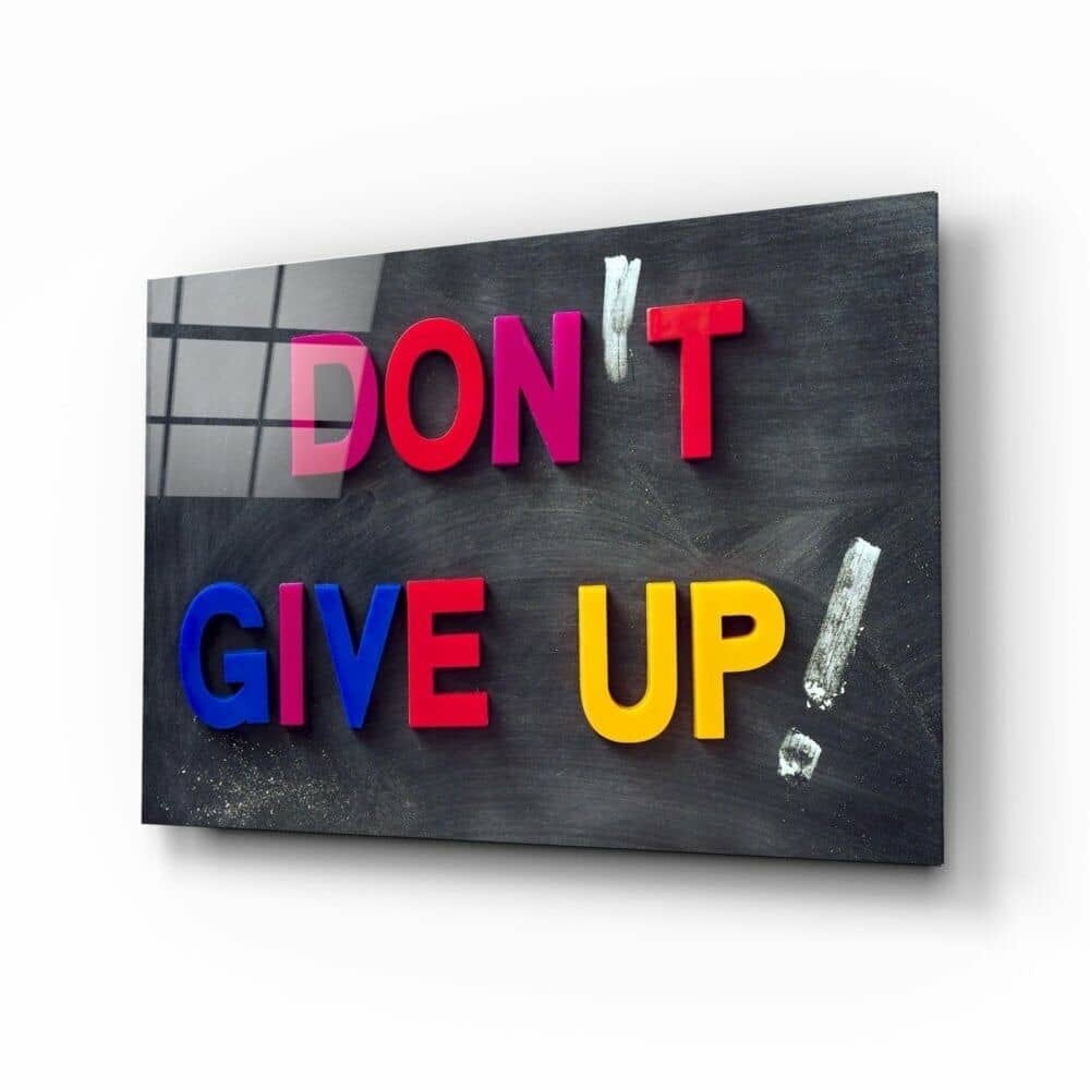 Don't Give Up Cam Tablo