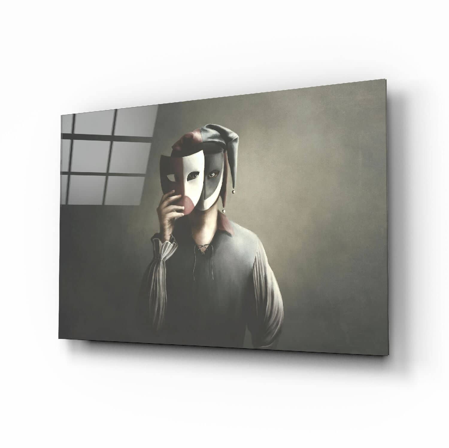 Maskeler Cam Tablo