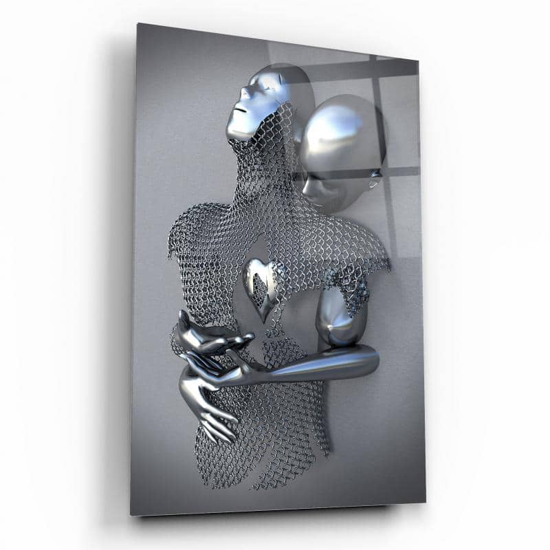 Metal Bedenler Cam Tablo