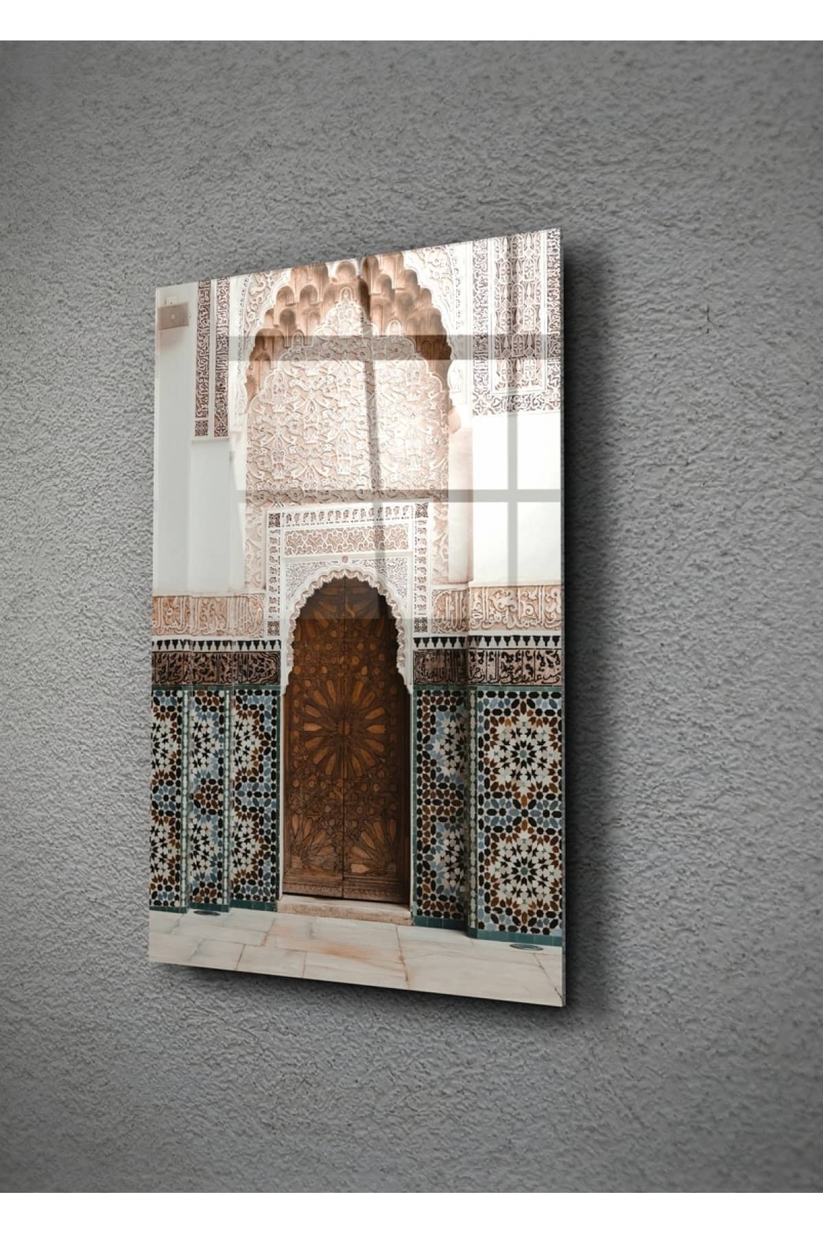 Cami Kapısı Cam Tablo