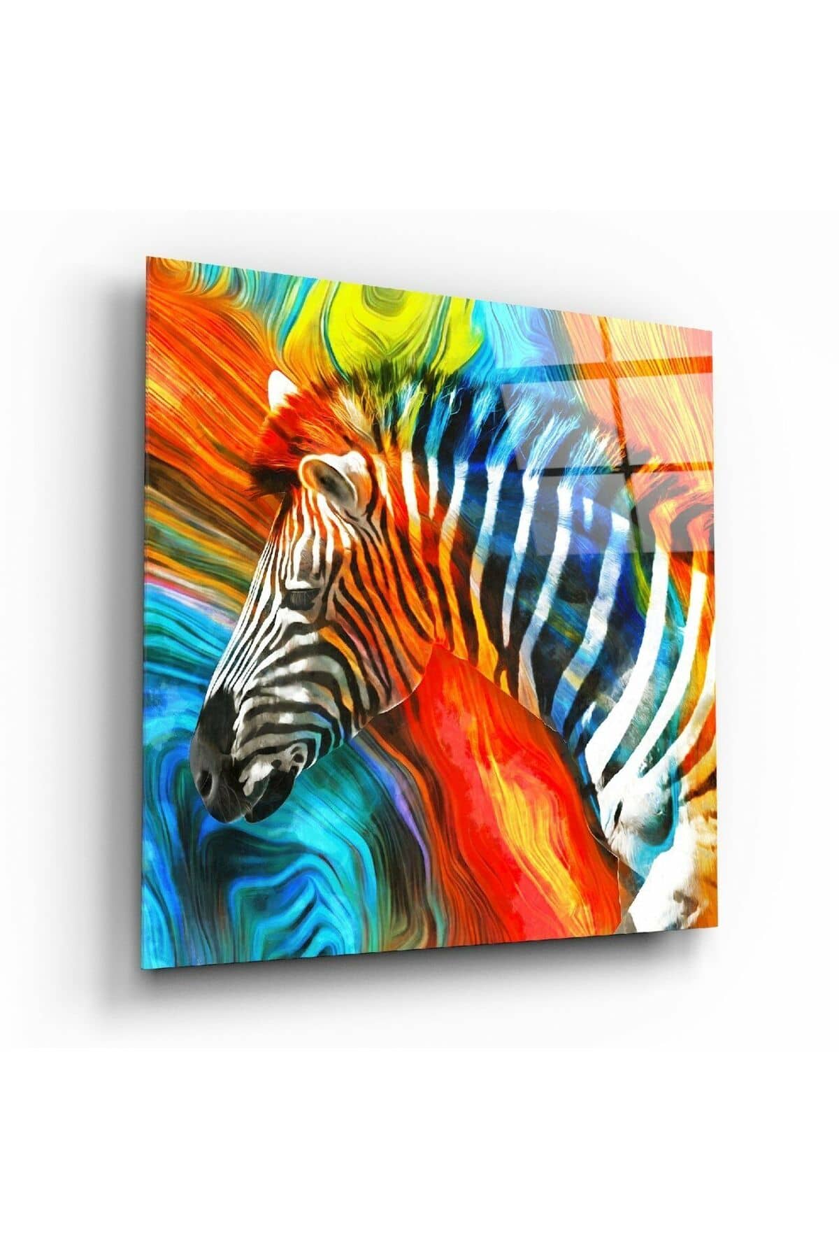 Zebra Cam Tablo No:6000 | Hediyelik, Dekoratif, Ofis, Mutfak