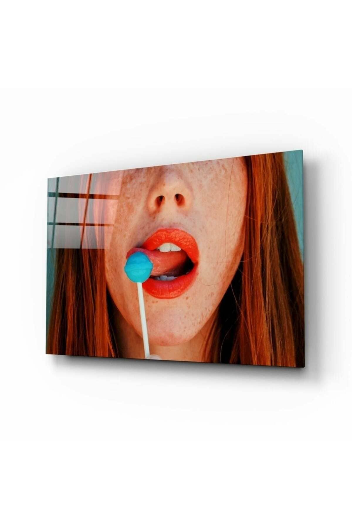 Lolipop Cam Tablo | Hediyelik, Dekoratif, Ofis, Mutfak