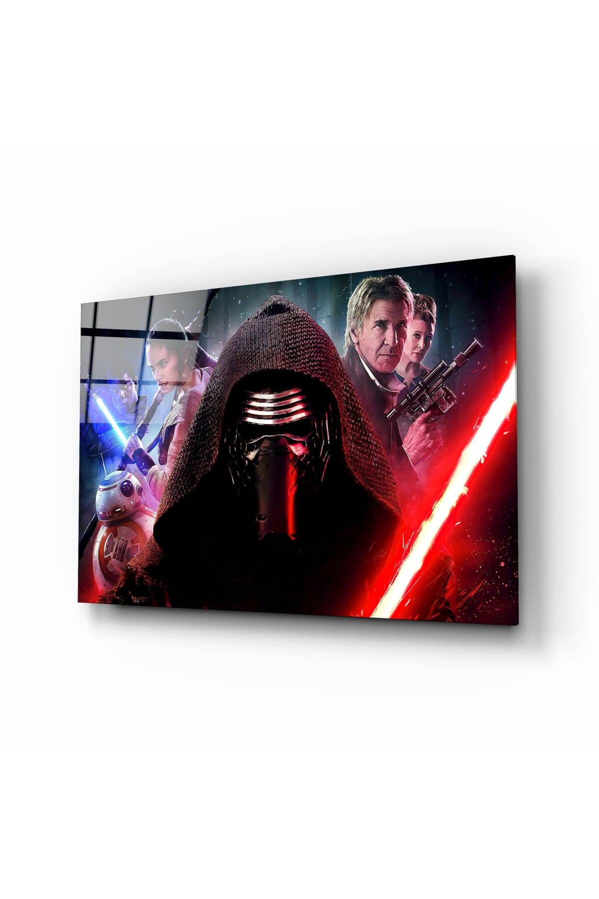Kylo Ren Cam Tablo | Hediyelik, Dekoratif, Ofis, Mutfak