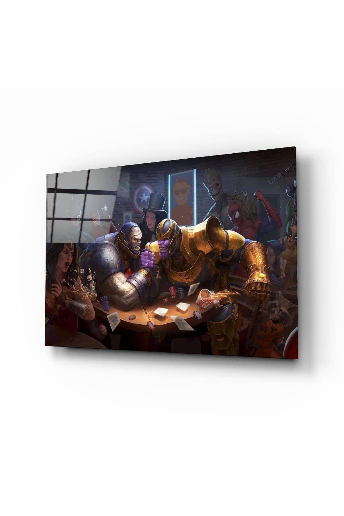 Marvel Cam Tablo | Hediyelik, Dekoratif, Ofis, Mutfak