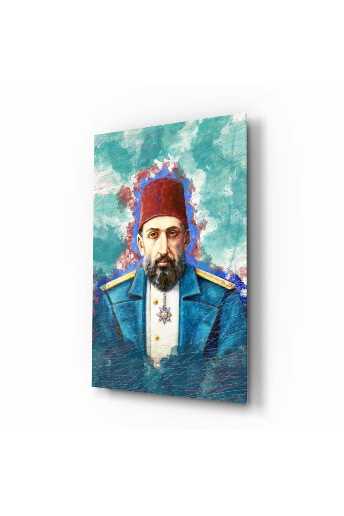 Abdülhamit Han Cam Tablo | Hediyelik, Dekoratif, Ofis, Mutfak
