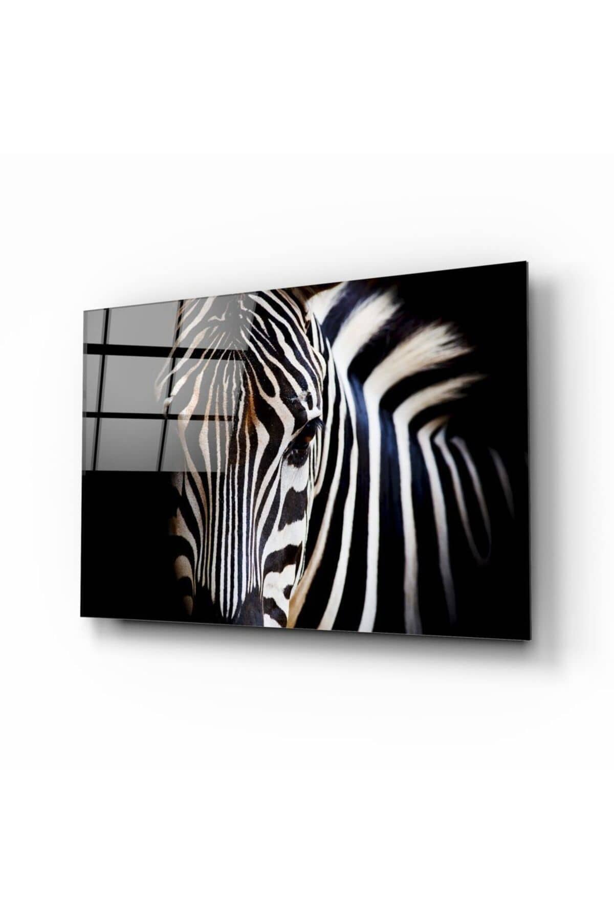 Zebra Cam Tablo No:1219 | Hediyelik, Dekoratif, Ofis, Mutfak