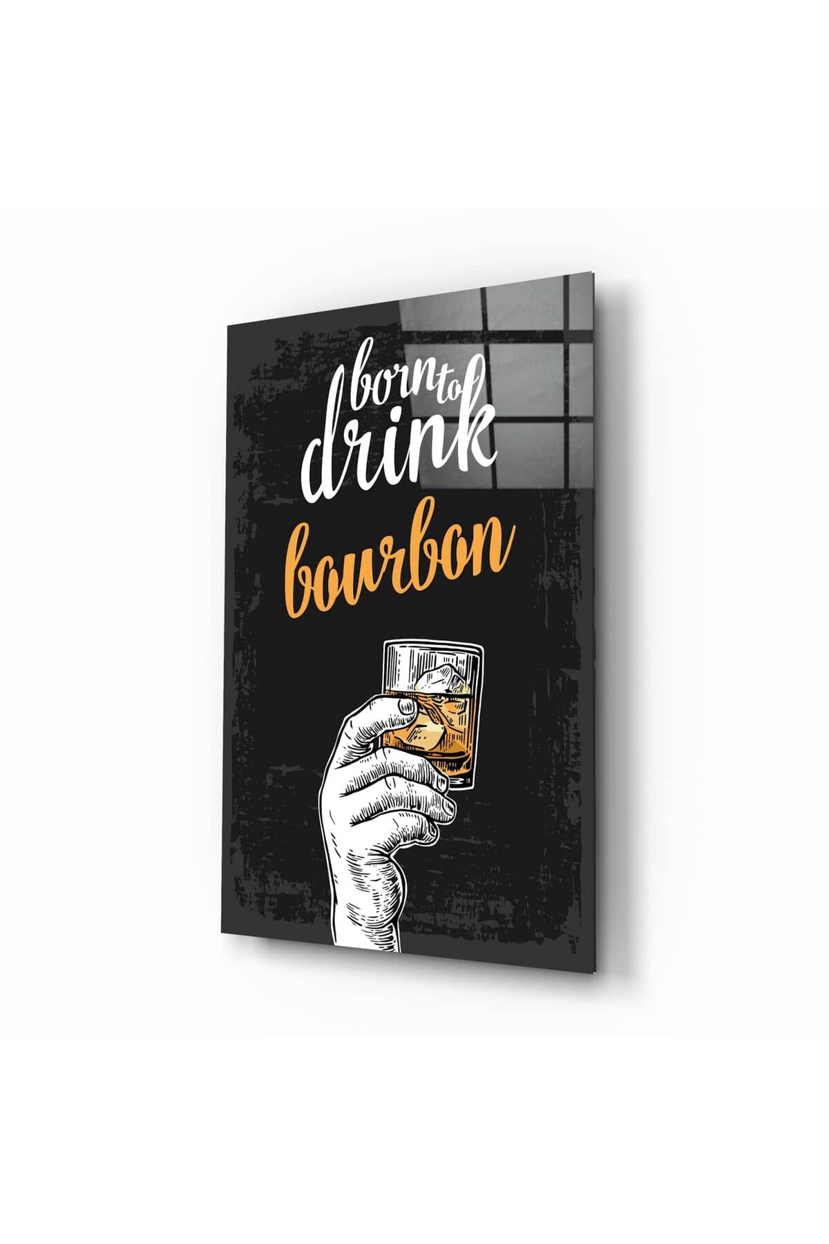 Burbon Cam Tablo | Hediyelik, Dekoratif, Ofis, Mutfak