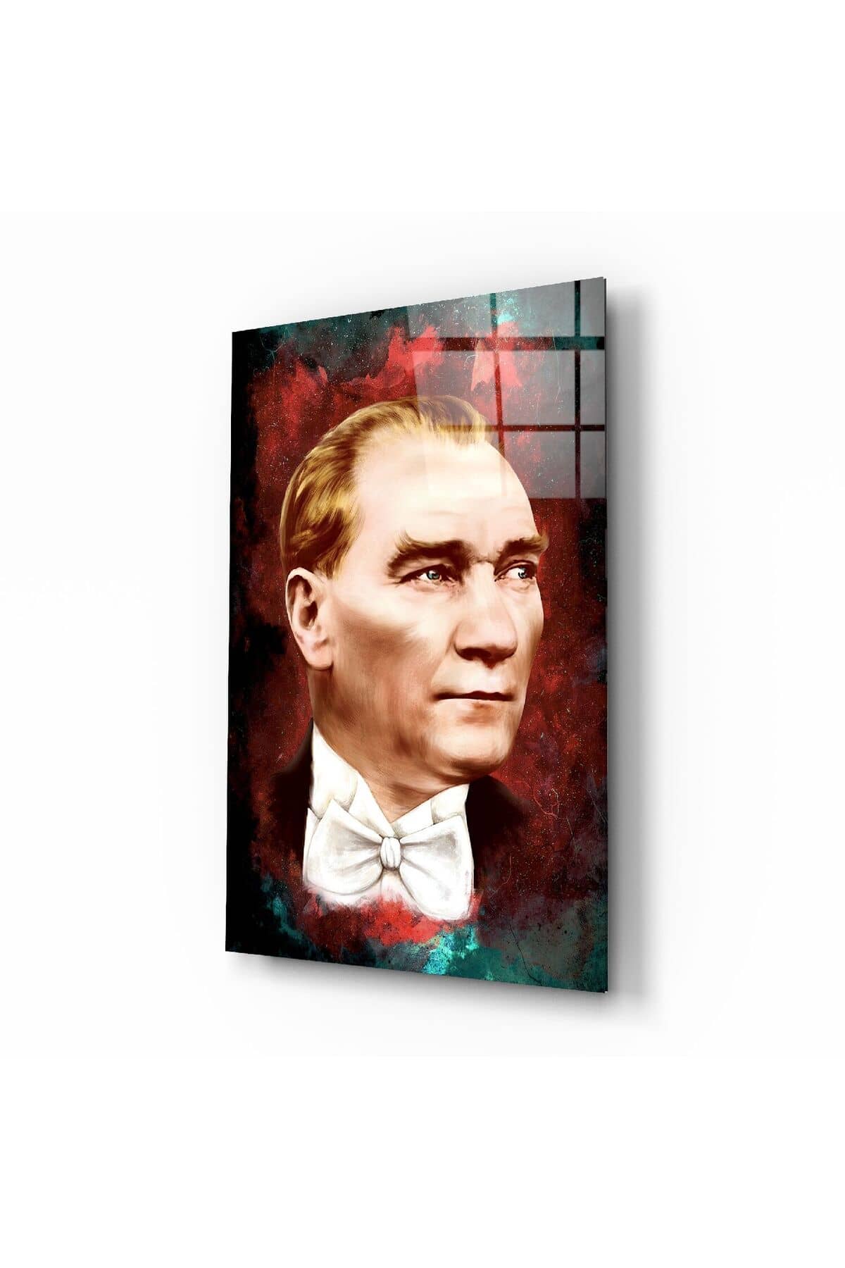 Atatürk Cam Tablo | Hediyelik, Dekoratif, Ofis, Mutfak