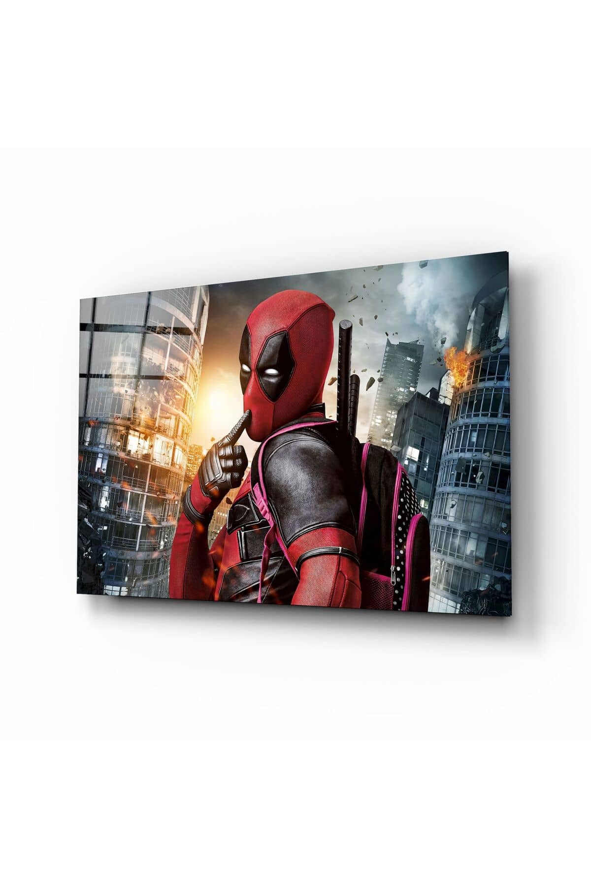 Deadpool Cam Tablo | Hediyelik, Dekoratif, Ofis, Mutfak