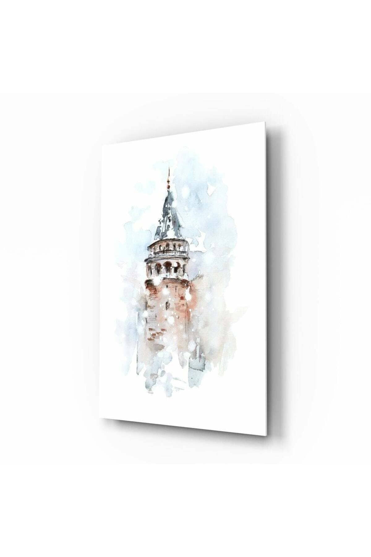 Galata Kulesi Cam Tablo | Hediyelik, Dekoratif, Ofis, Mutfak