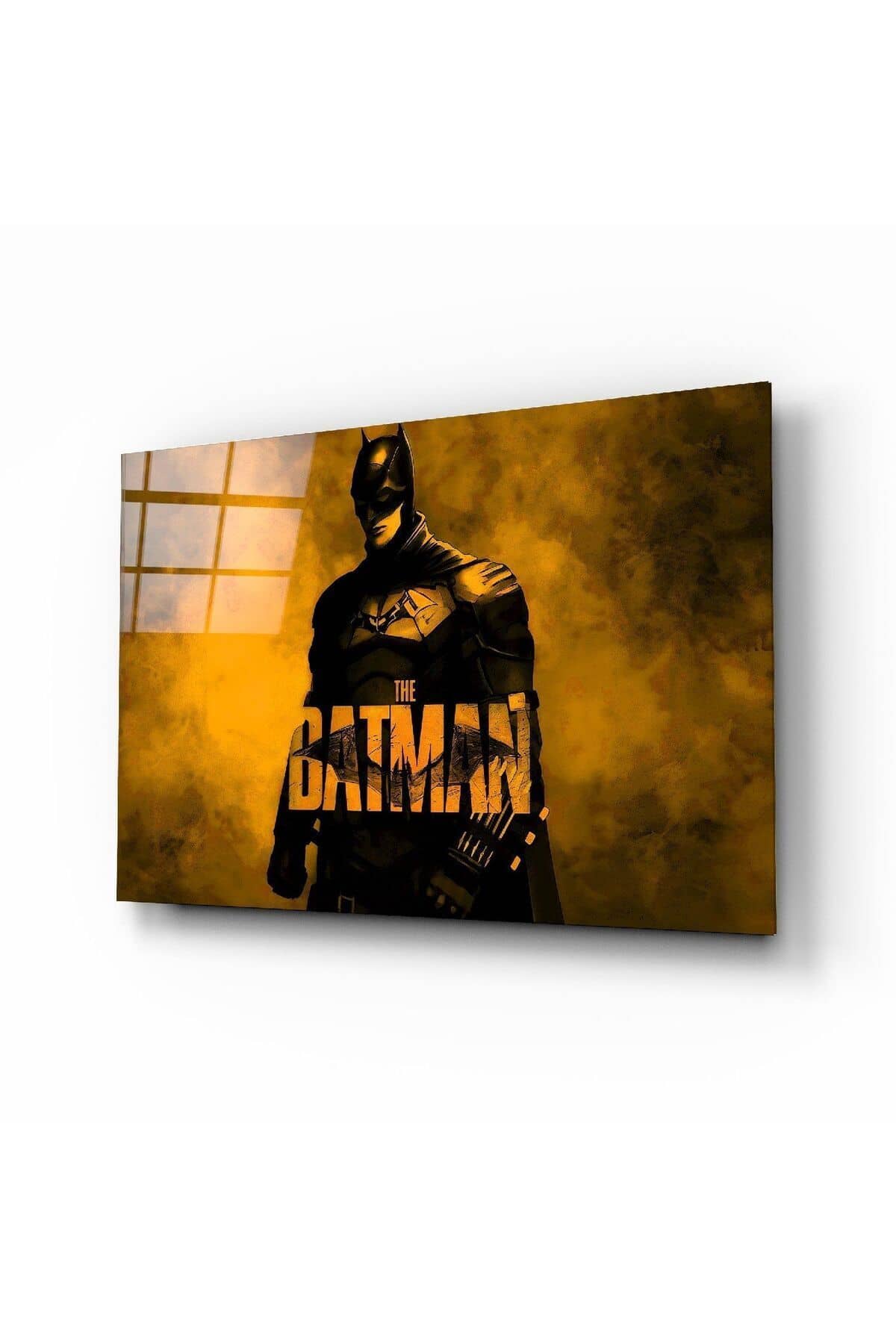 Batman Cam Tablo No:6073 | Hediyelik, Dekoratif, Ofis, Mutfak