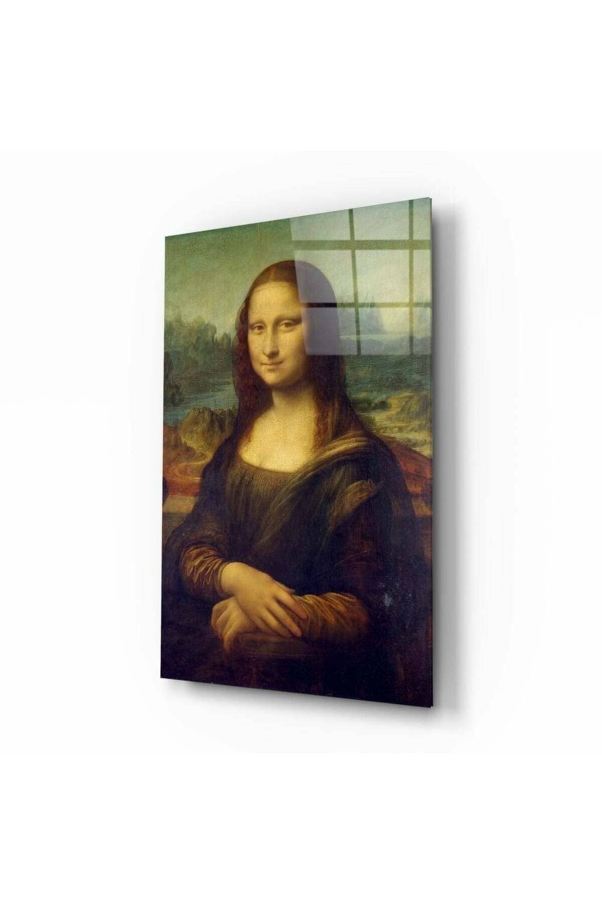 Mona Lisa Cam Tablo | Hediyelik, Dekoratif, Ofis, Mutfak