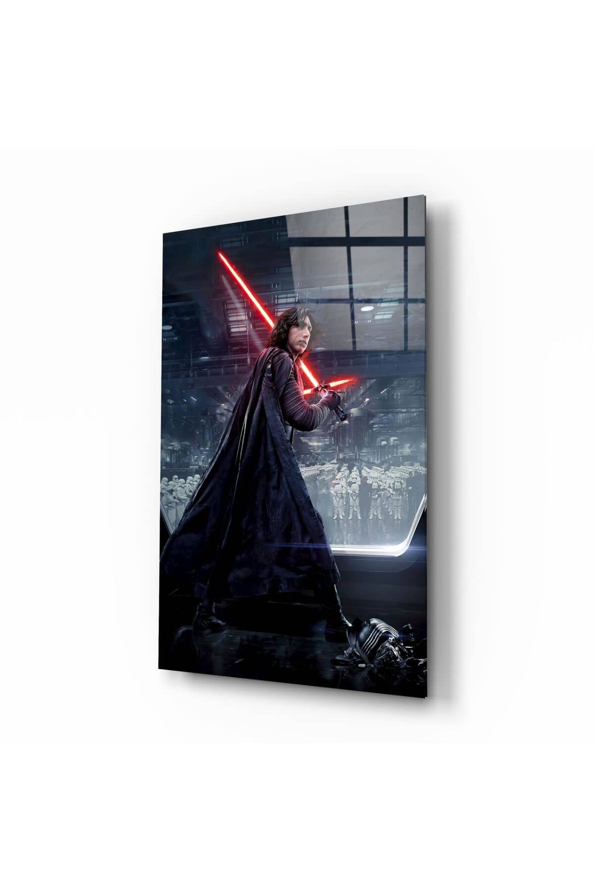 Kylo Ren Cam Tablo | Hediyelik, Dekoratif, Ofis, Mutfak