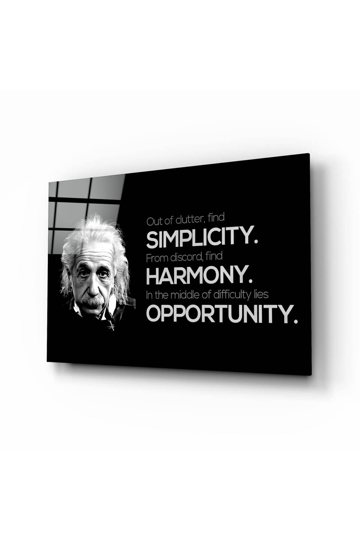 Einstein Cam Tablo | Hediyelik, Dekoratif, Ofis, Mutfak