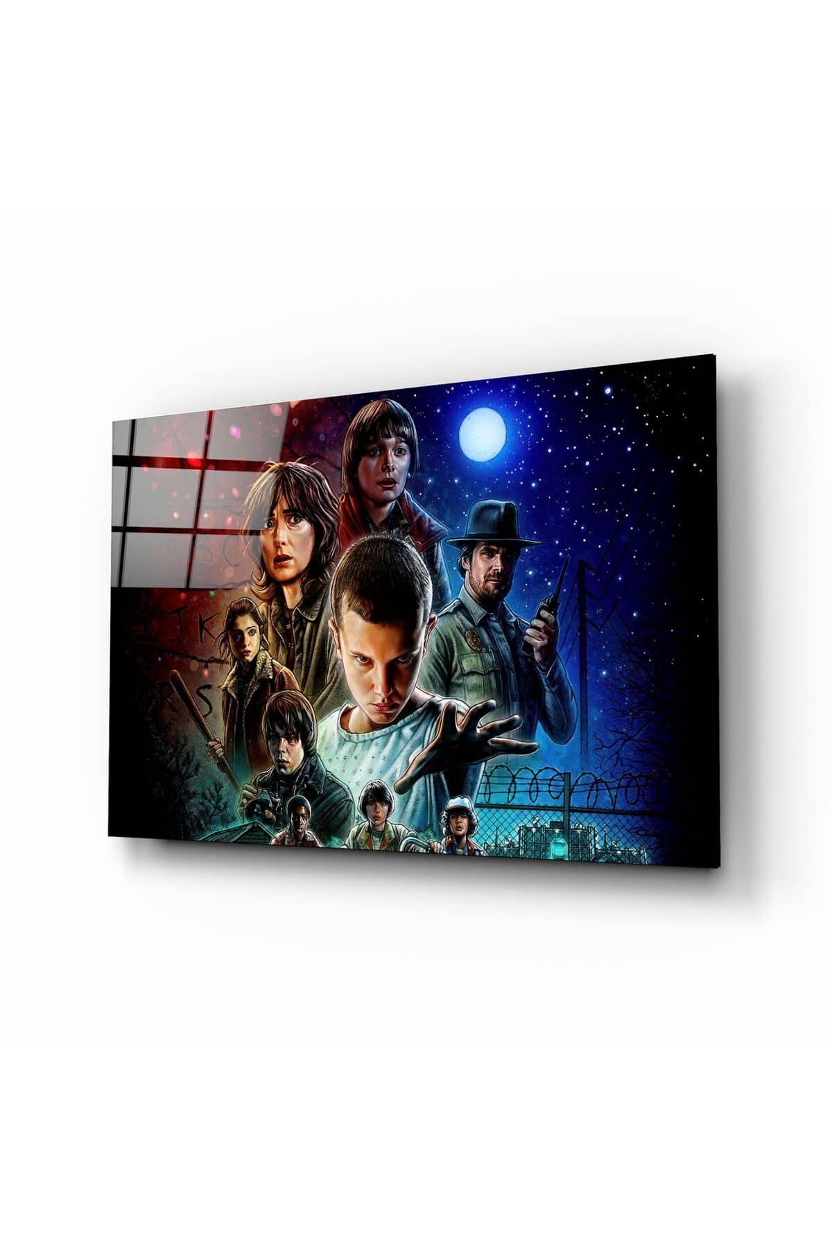 Stranger Things Poster Cam Tablo | Hediyelik, Dekoratif, Ofis, Mutfak