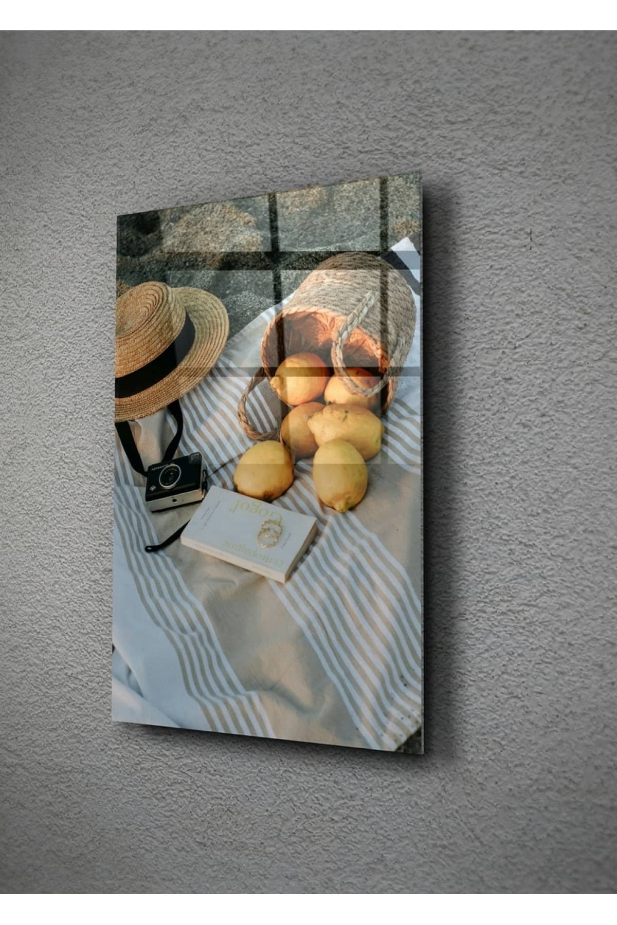 Limon Hasadı Cam Tablo