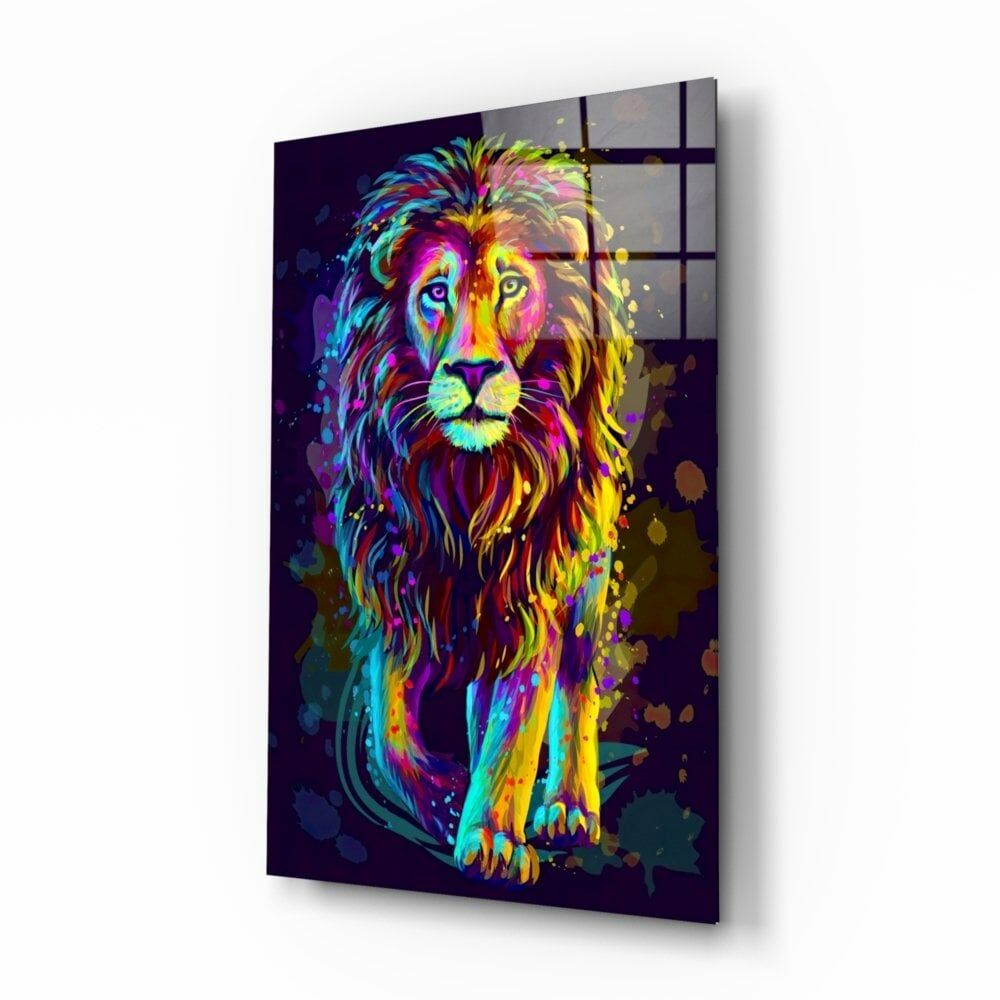 Aslan Cam Tablo No:1054