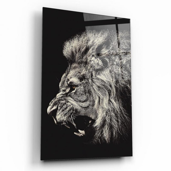 Aslan Cam Tablo