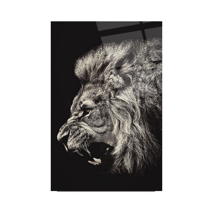 Aslan Cam Tablo