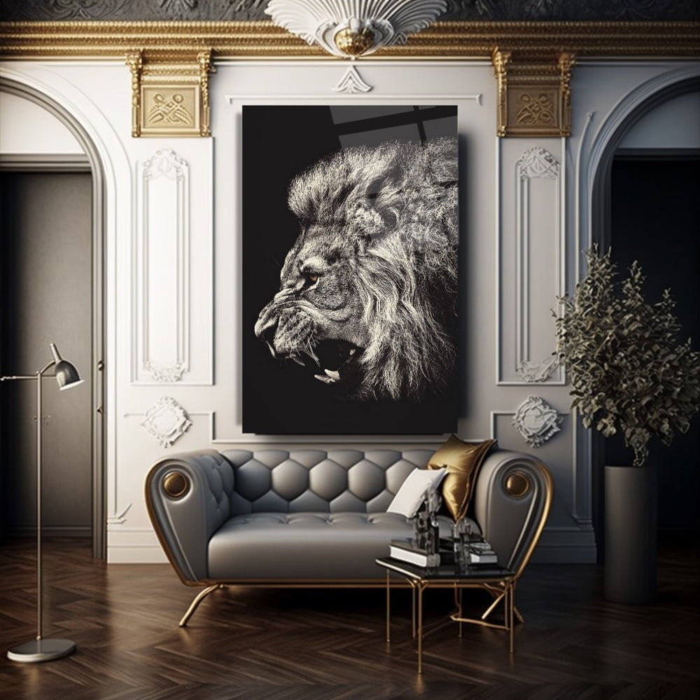 Aslan Cam Tablo
