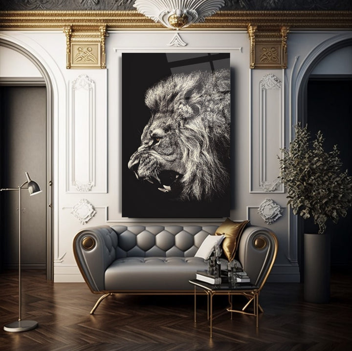 Aslan Cam Tablo